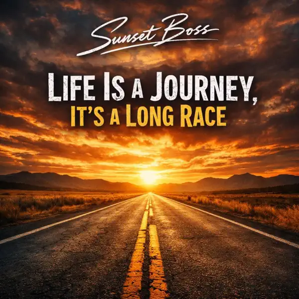 Sunset Boss - Life Is A Journey, It's A Long Race