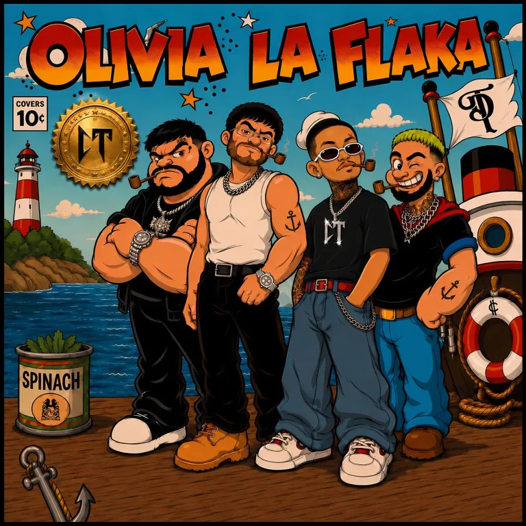 Natanael Cano - OLIVIA LA FLAKA Ft. Tito Double P, Victor Medivil & Ovi