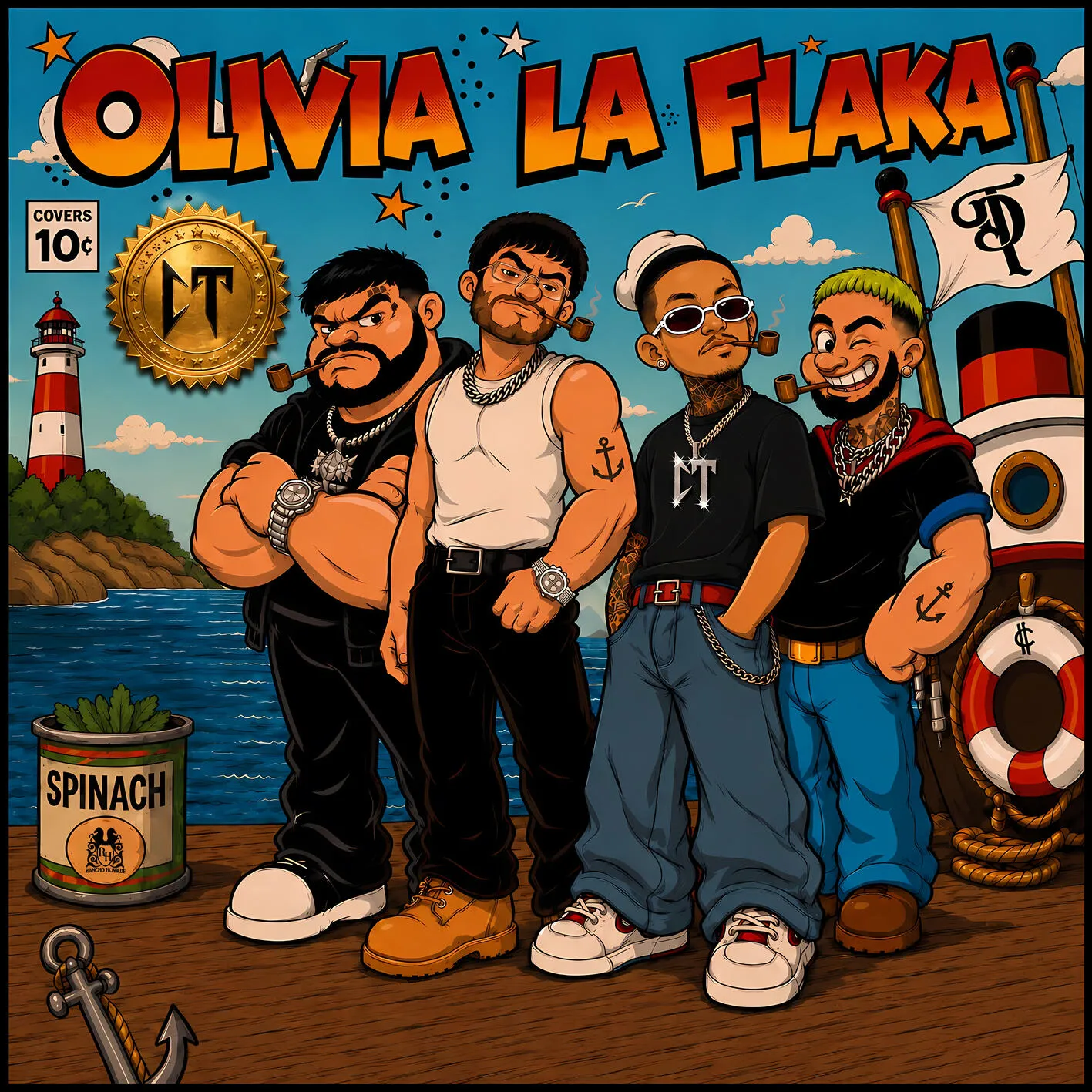 Natanael Cano - OLIVIA LA FLAKA Ft. Tito Double P, Victor Medivil & Ovi